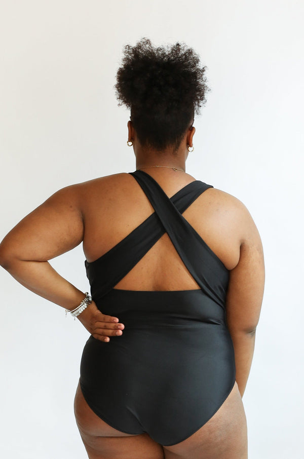 One Piece Zip Up Breastfeeding Swimsuit | FINAL SALE