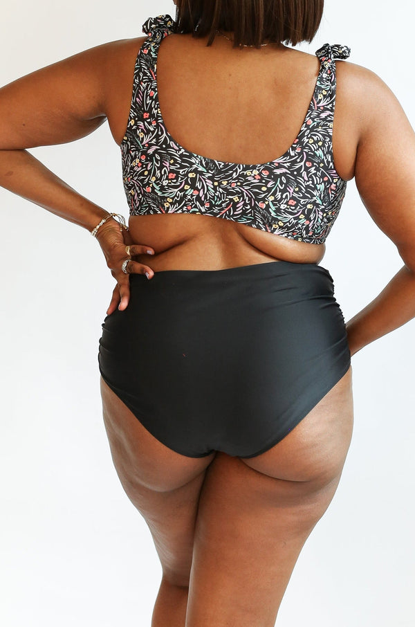 Full Coverage High Waist Bikini Bottoms | FINAL SALE