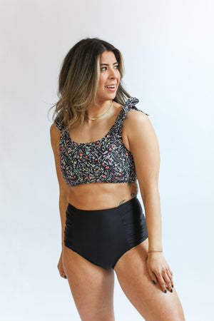 Tie Shoulder Breastfeeding Swimsuit Top | FINAL SALE