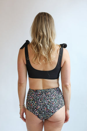Moderate Coverage High Waist Bikini Bottoms | FINAL SALE