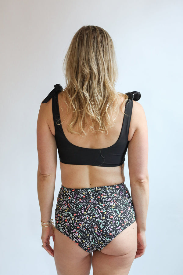 Moderate Coverage High Waist Bikini Bottoms | FINAL SALE