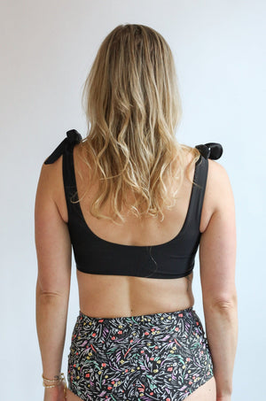 Tie Shoulder Breastfeeding Swimsuit Top | FINAL SALE