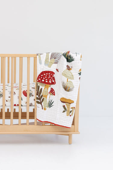 Mushroom Quilt - MOOGCO Baby
