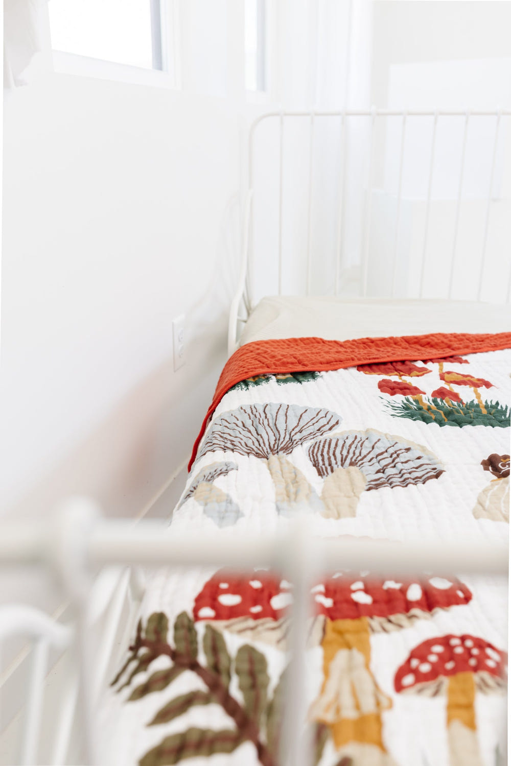 Mushroom Throw Blanket - MOOGCO Baby