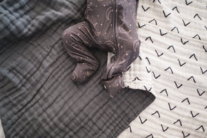 Black Arrow Organic Muslin Cotton 6-Layer Baby Blanket