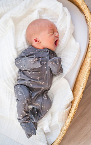 White Organic Muslin 6-Layer Blanket