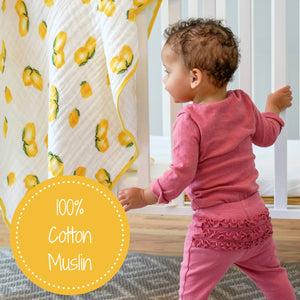 Cotton Muslin Lemon Quilt