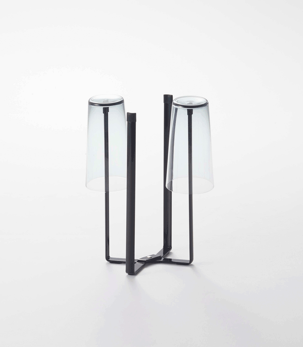 Collapsible Steel Bottle Dryer at angle 9, ideal for efficient drying of baby bottles and accessories.