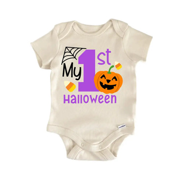 My 1st Halloween - Baby Boy Girl Clothes Infant Bodysuit Funny Cute Baby Bodysuit