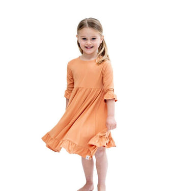 Southern Sweetheart Dress - Pumpkin Spice