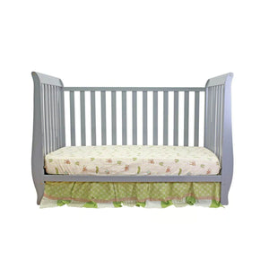 AFG Naomi 4-in-1 Baby Crib with Guardrail Gray