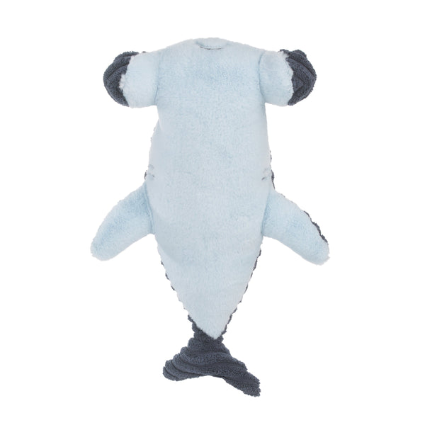 Explore Dream Discover Navy, and Light Blue Hammerhead Shark Shaped Plush Stuffed Animal