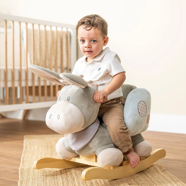 Nattou Cappuccino Donkey Rocking Horse - 10-36 months