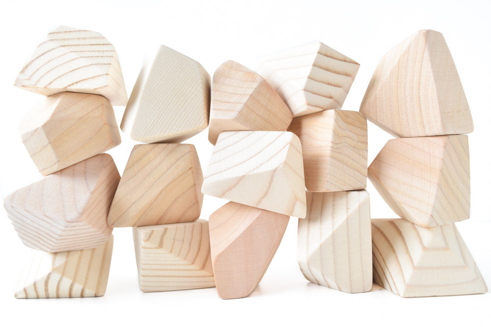 Natural baby furniture set of 16 pieces, perfect for creating a cozy and safe nursery environment.