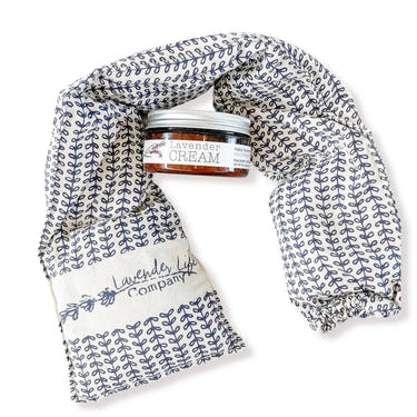 Lavender Neck Wrap & Lotion Relax Gift Set - Soothing bundle for babies and parents.