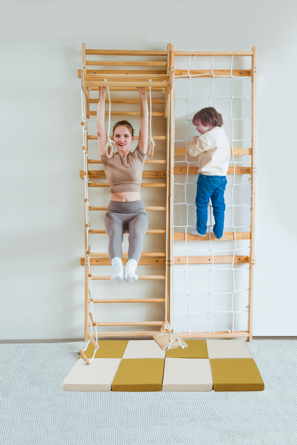 Neem Playset Mat for babies, featuring a soft, safe surface for playtime and exploration.