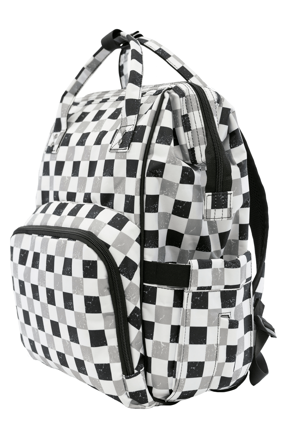 Neutral Check - Diaper Bag - MOOGCO Baby