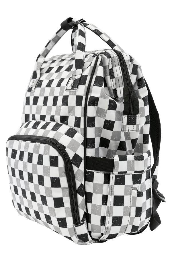 Neutral Check - Diaper Bag