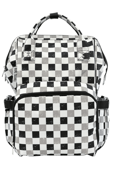 Neutral Check - Diaper Bag - MOOGCO Baby