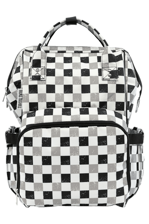 Neutral Check - Diaper Bag