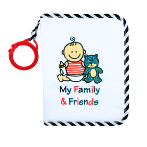 Baby's First Photo Album — Baby & Teddy Bear