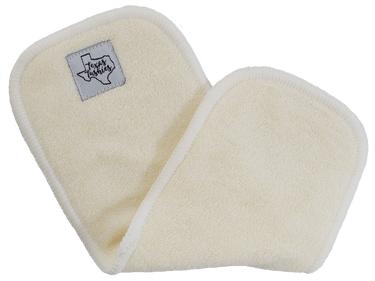 Newborn 3 Layer Bamboo Cloth Diaper Inserts - MOOGCO Baby