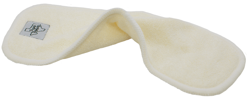 Newborn 3 Layer Bamboo Cloth Diaper Inserts - MOOGCO Baby