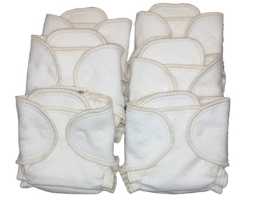 Newborn Hemp/Cotton Diaper Bundle (Pack of 6)