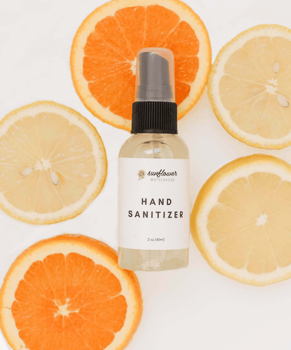 Gentle hand sanitizer for babies, perfect for keeping little hands clean and safe.