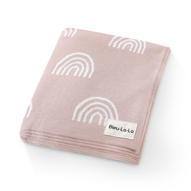 Rainbow Knit Swaddle Blankets - MOOGCO Baby