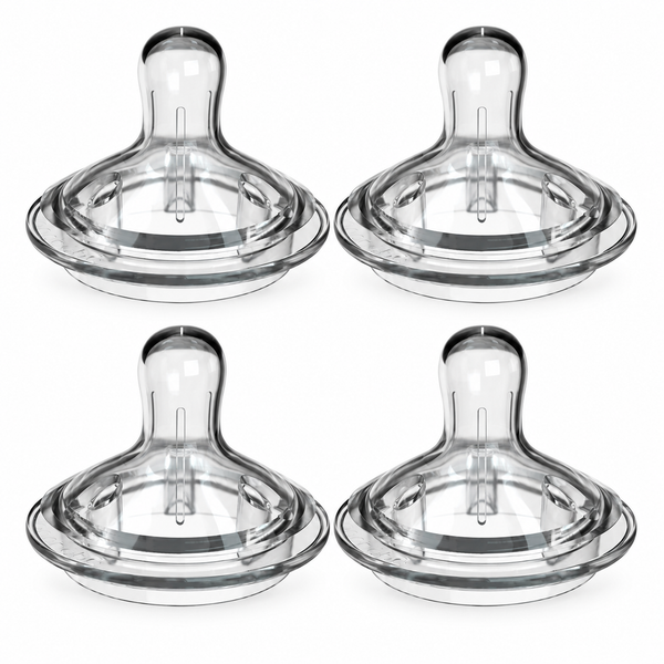 Nanobébé Silicone Anti-Colic Baby Bottle Nipples Gen 1 Gen 2
