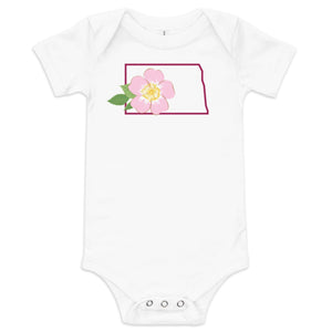 North Dakota Baby Onesie Soft Cotton Newborn Outfit