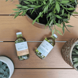 NOLEO Body Oil – Nourish, Soothe, and Restore Skin Naturally | 4oz Glass Bottle - MOOGCO Baby