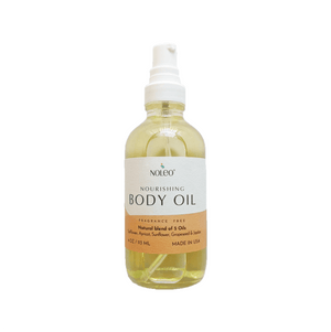 NOLEO Body Oil – Nourish, Soothe, and Restore Skin Naturally | 4oz Glass Bottle - MOOGCO Baby