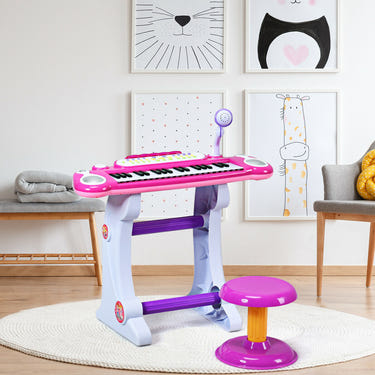 37 Key Electronic Keyboard Kids Toy Piano - Educational