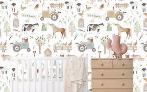 Alphabet Wallpaper - Nursery Wall Decor Wallpapers
