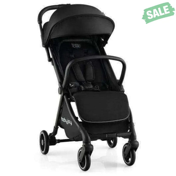 One-Hand Folding Portable Lightweight Baby Stroller with Aluminum Frame-Blue Blue Baby Strollers