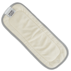 One Size - 6 layer Natural Fiber Cloth Diaper Inserts with Snap