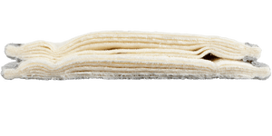 One Size - 6 layer Natural Fiber Cloth Diaper Inserts with Snap