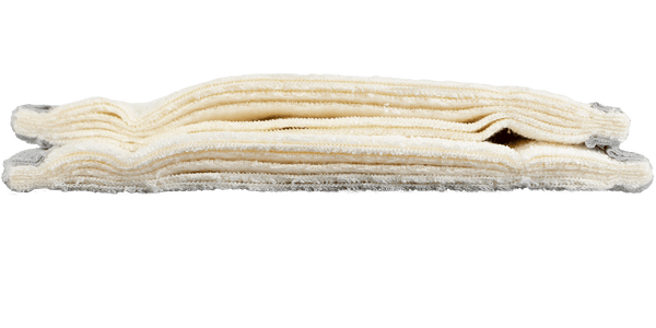 One Size - 6 layer Natural Fiber Cloth Diaper Inserts with Snap