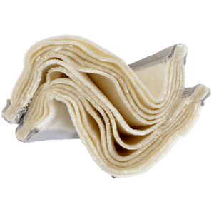 One Size - 6 layer Natural Fiber Cloth Diaper Inserts with Snap