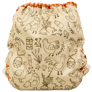 One Size Cover Cloth Diaper - MOOGCO Baby