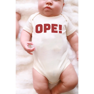 Ope! Midwest Baby Onesie