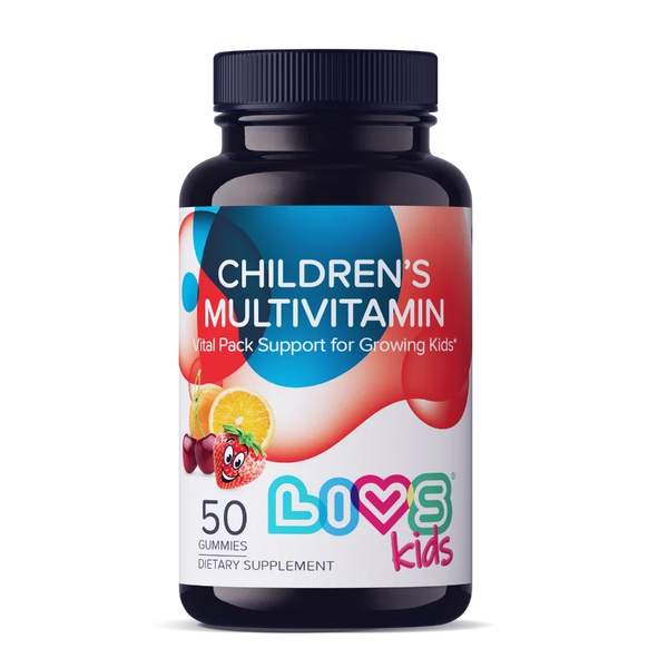 LIVS Gummies Children's Multivitamin Gummies Mixed Fruit 50ct