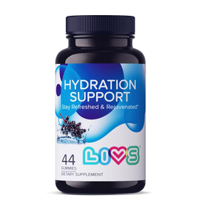LIVS Gummies Hydration Support Elderberry Electrolyte Gummies 44ct