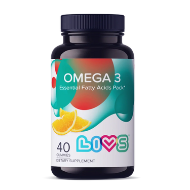 LIVS Omega 3 Gummies to Support Brain, Heart & Eye Wellness