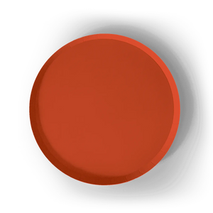 Orange Paper Party Plate (8pcs)