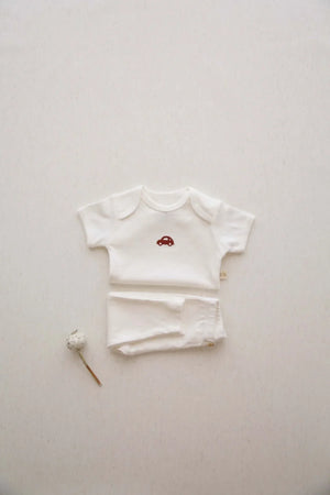 Car Patterned 2 Piece Set