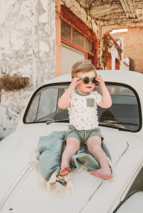 Organic Cotton Palm Beach Boys Shirt