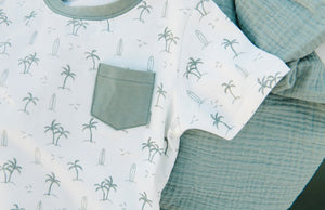 Organic Cotton Palm Beach Boys Shirt